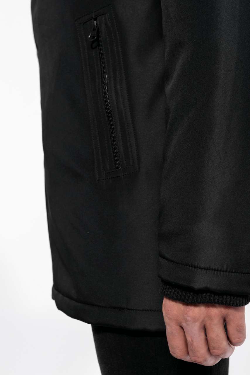 PARKA WITH REMOVABLE HOOD - Black - Additional