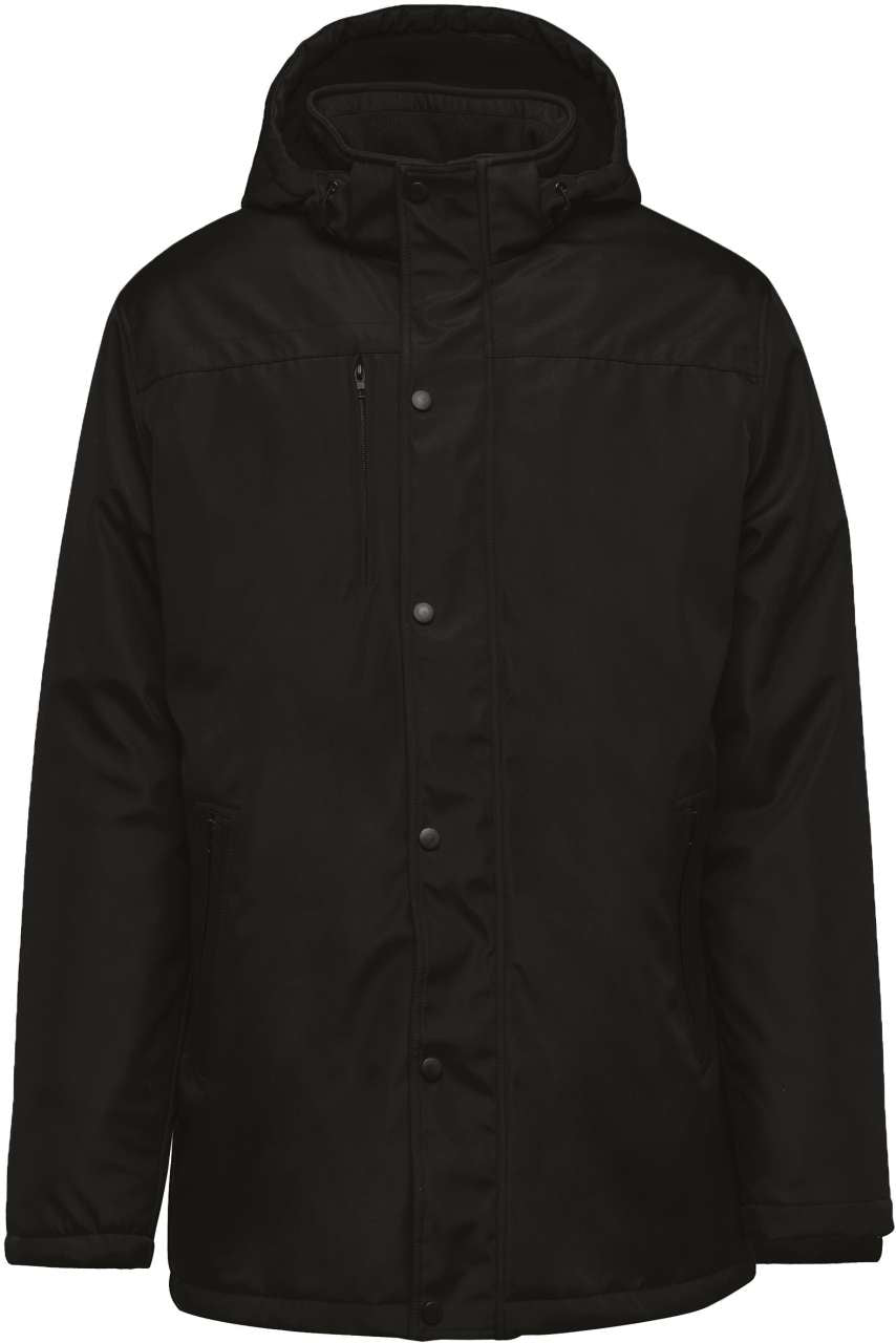PARKA WITH REMOVABLE HOOD - Black - Additional