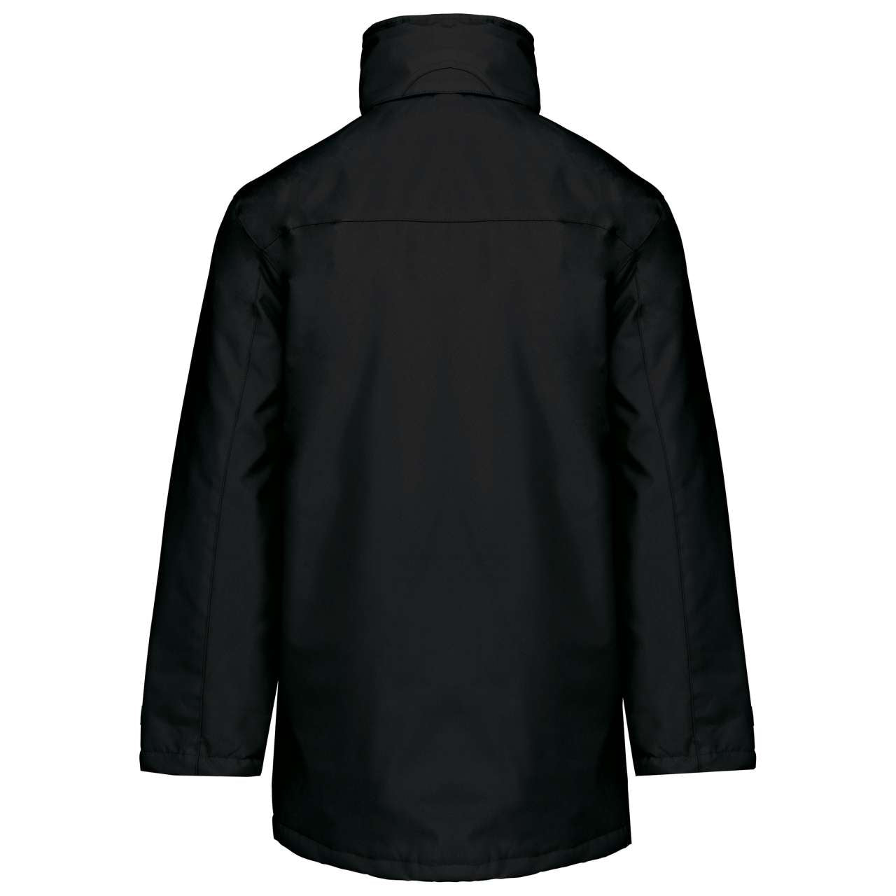 QUILTED PARKA - Black - Additional