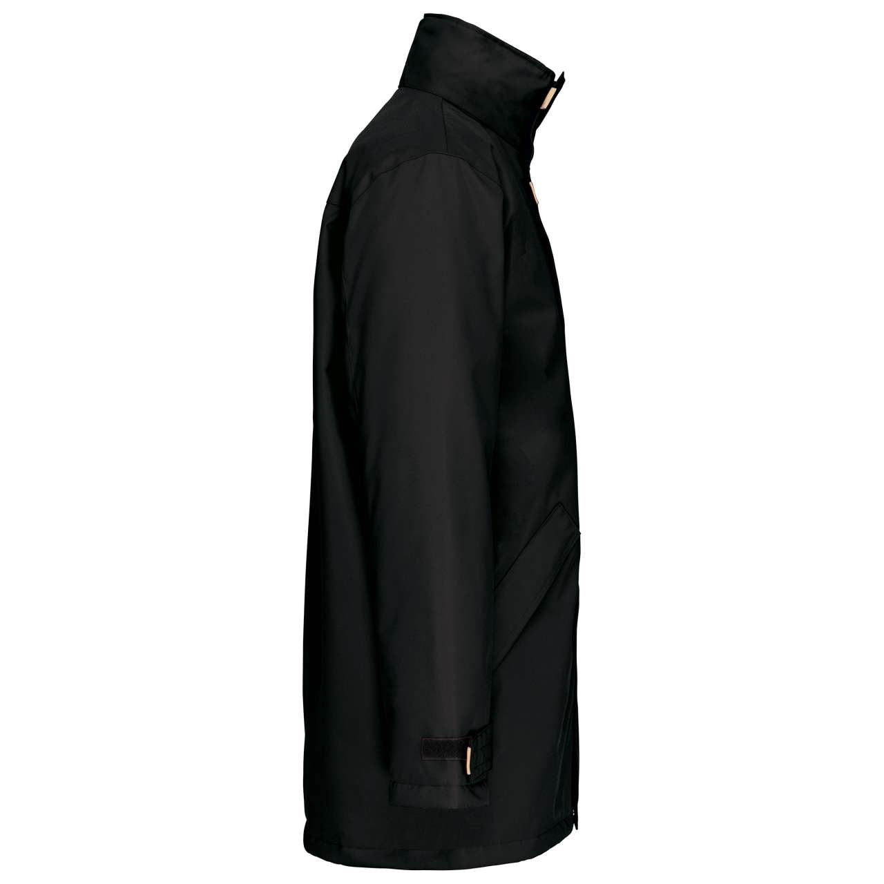 QUILTED PARKA - Black - Additional