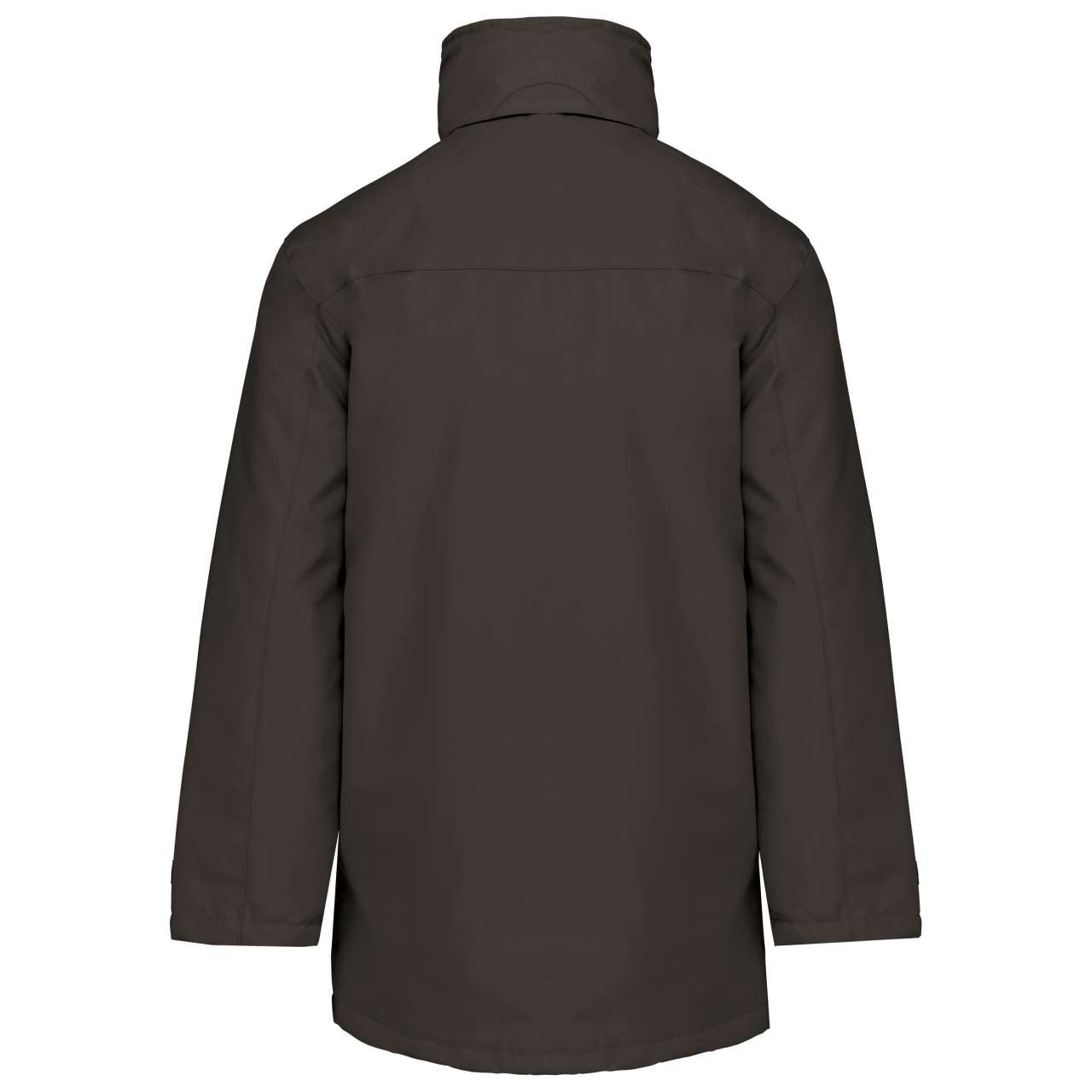 QUILTED PARKA - Dark Grey - Main