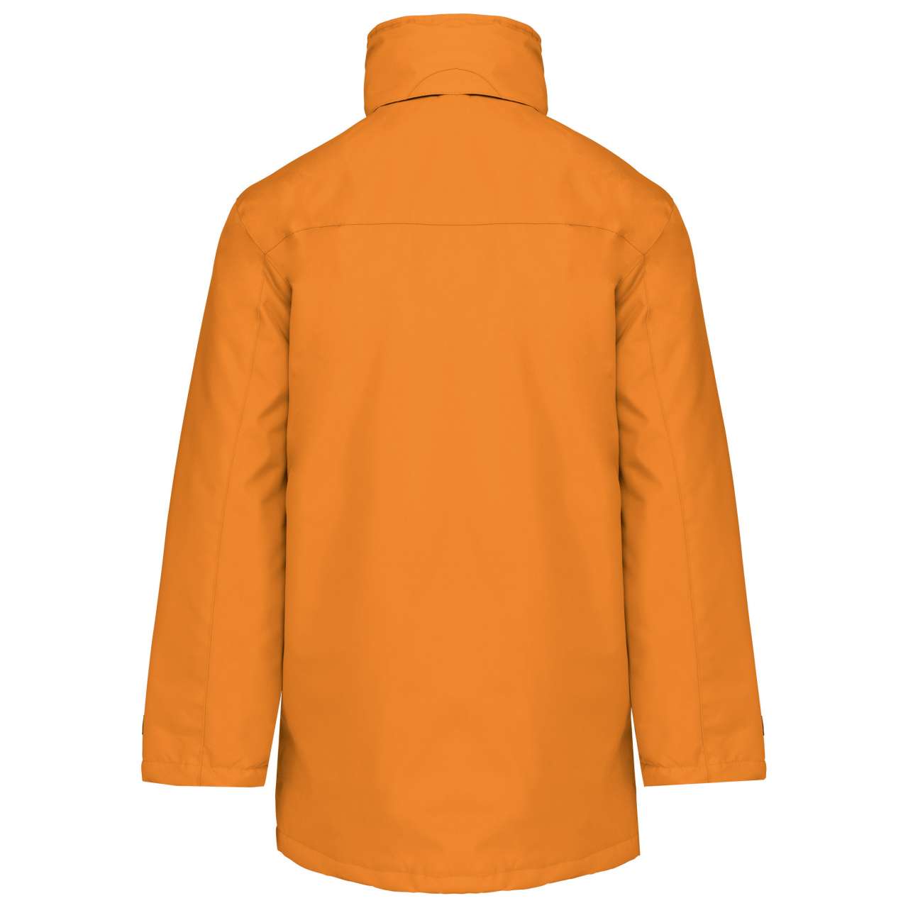 QUILTED PARKA - Orange - Main