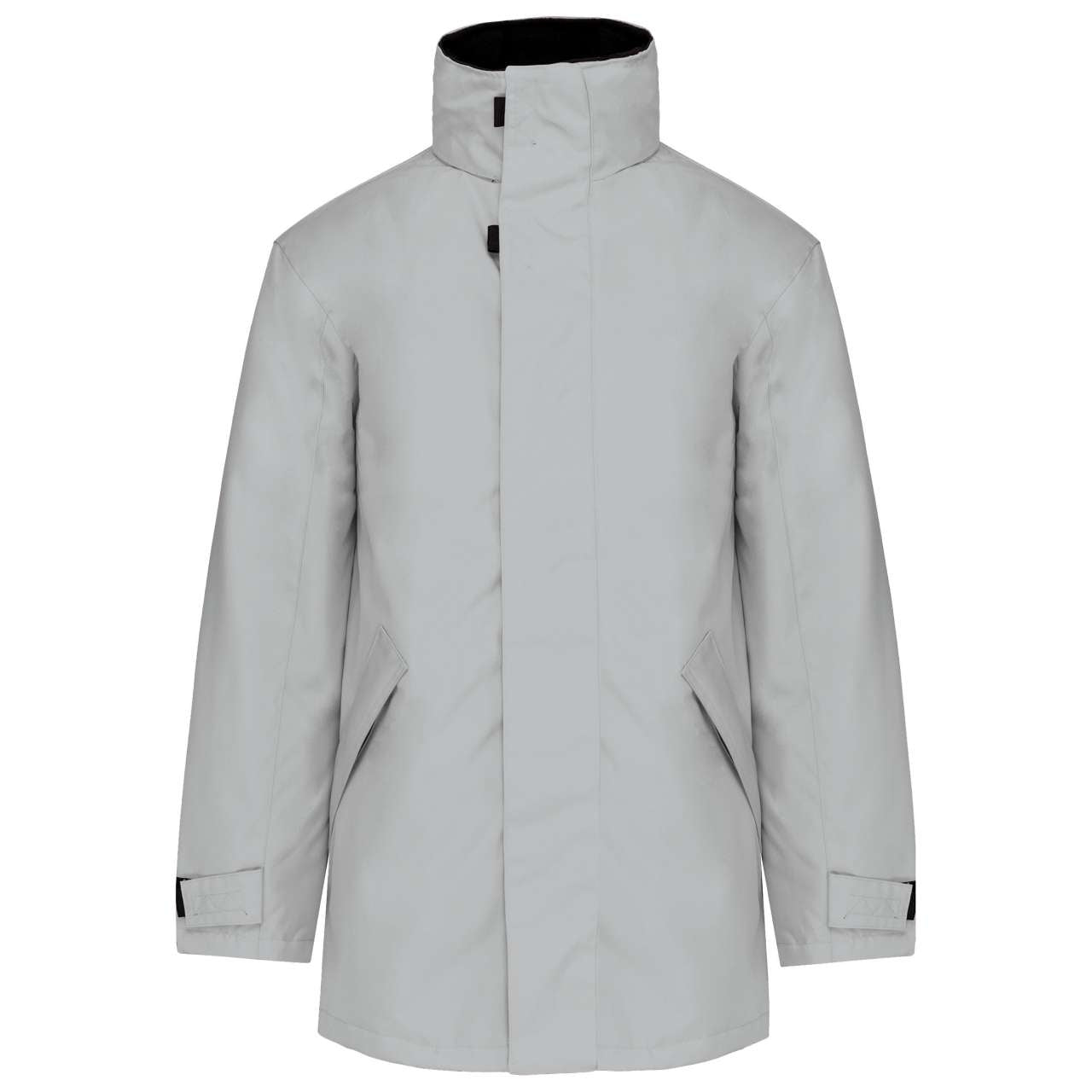 QUILTED PARKA - Snow Grey - Main