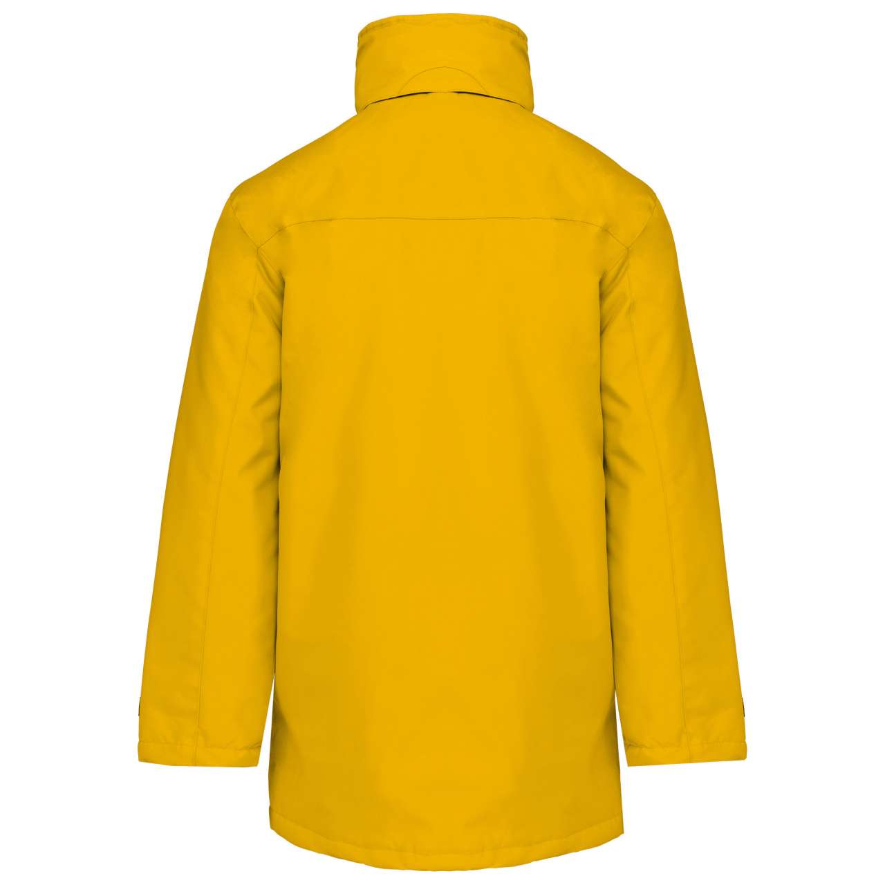 QUILTED PARKA - Yellow - Main
