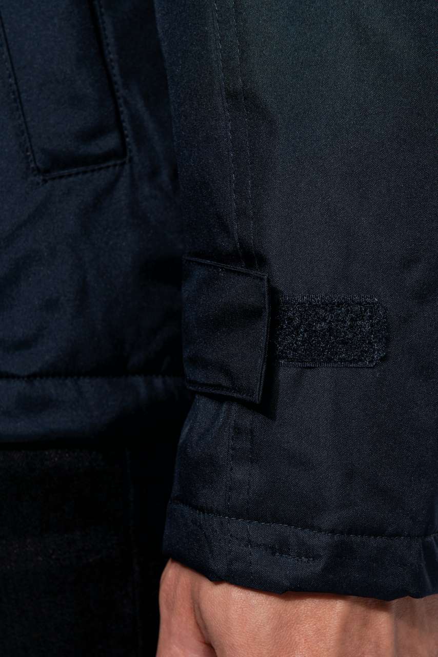 FACTORY - DETACHABLE-SLEEVED BLOUSON JACKET - Black - Additional