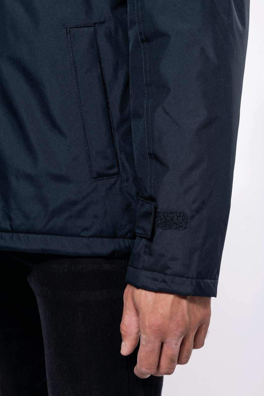 FACTORY - DETACHABLE-SLEEVED BLOUSON JACKET - Black - Additional