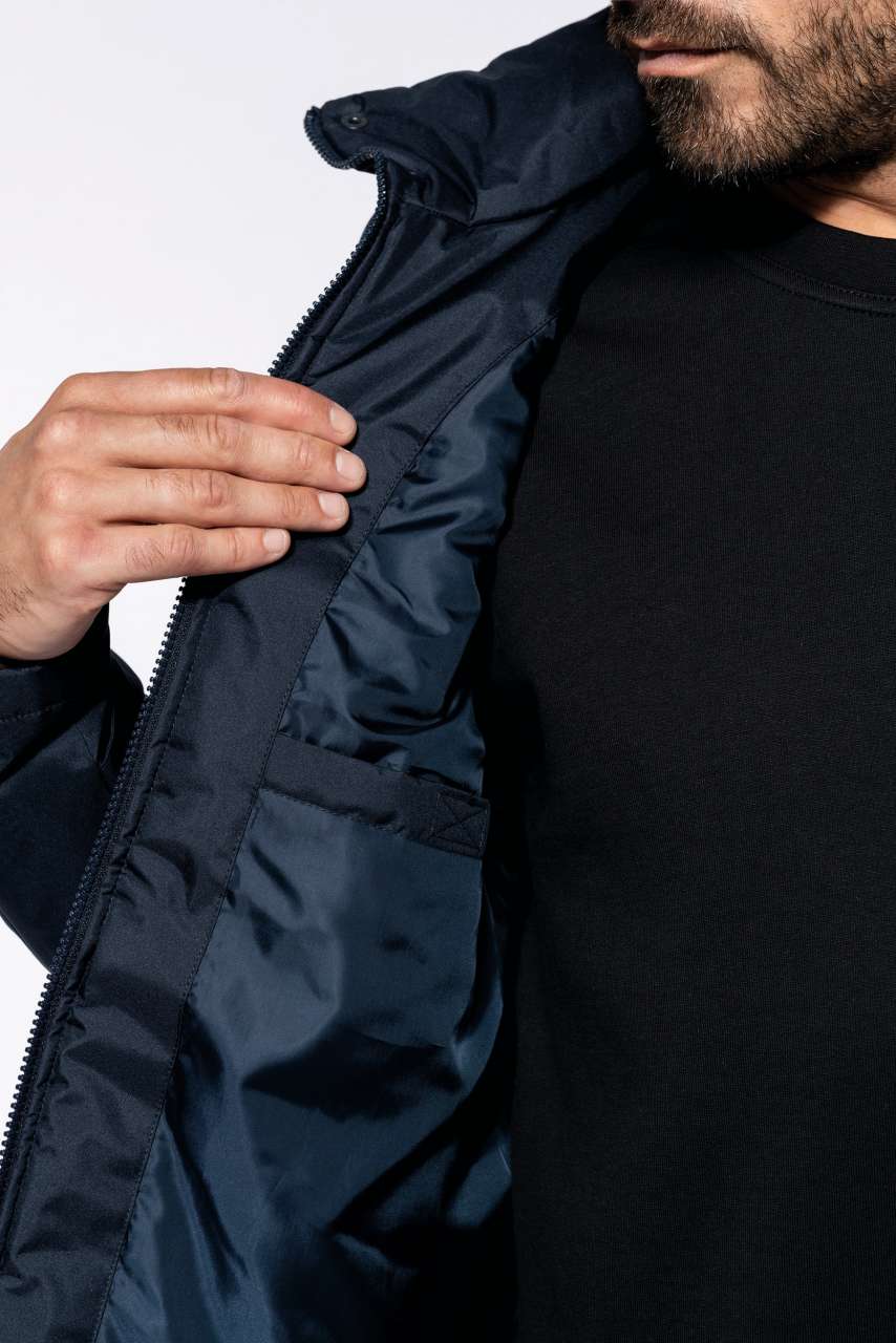 FACTORY - DETACHABLE-SLEEVED BLOUSON JACKET - Black - Additional