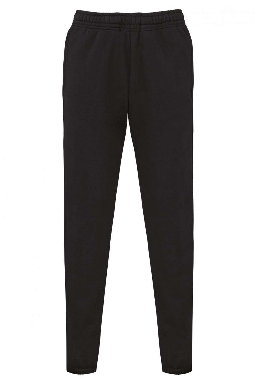 MEN’S ECO-FRIENDLY FLEECE PANTS - Black - colorimageurl