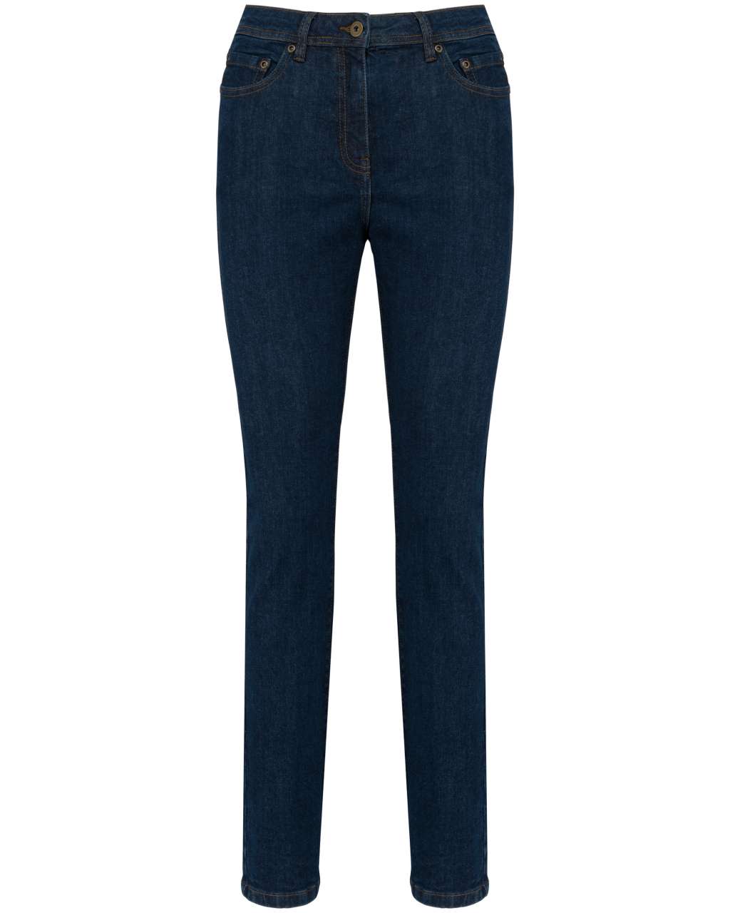 LADIES BASIC JEANS - Blue Rinse - colorimageurl