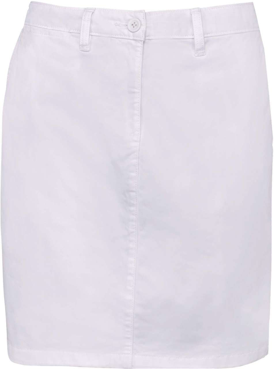 CHINO SKIRT - Washed White - colorimageurl