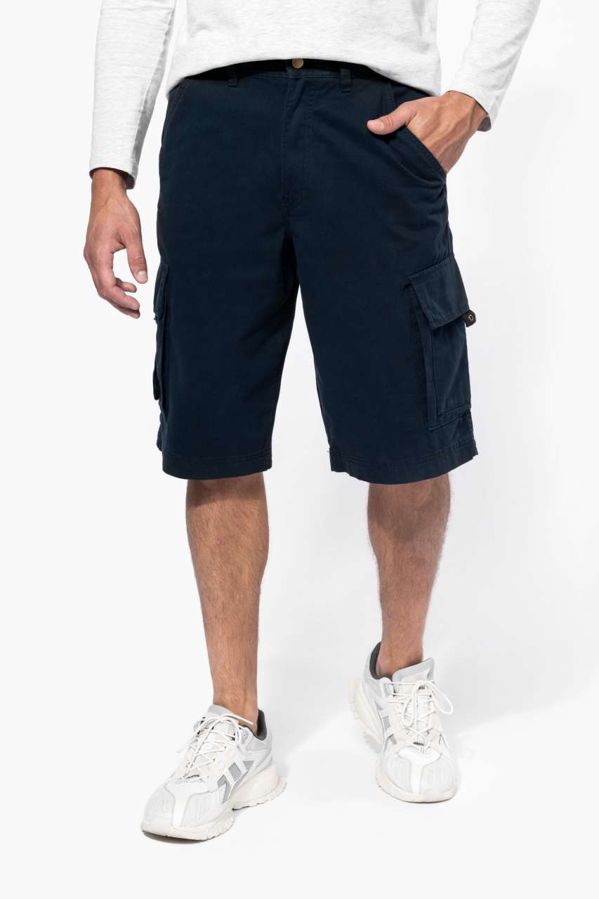 MULTI POCKET SHORTS - Black - Model