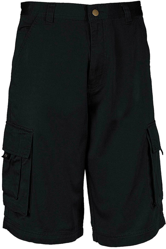 MULTI POCKET SHORTS - Black - Main
