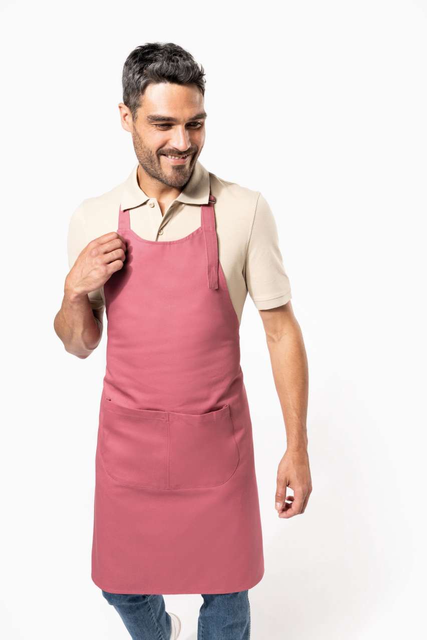COTTON APRON WITH POCKET - Angora - Additional