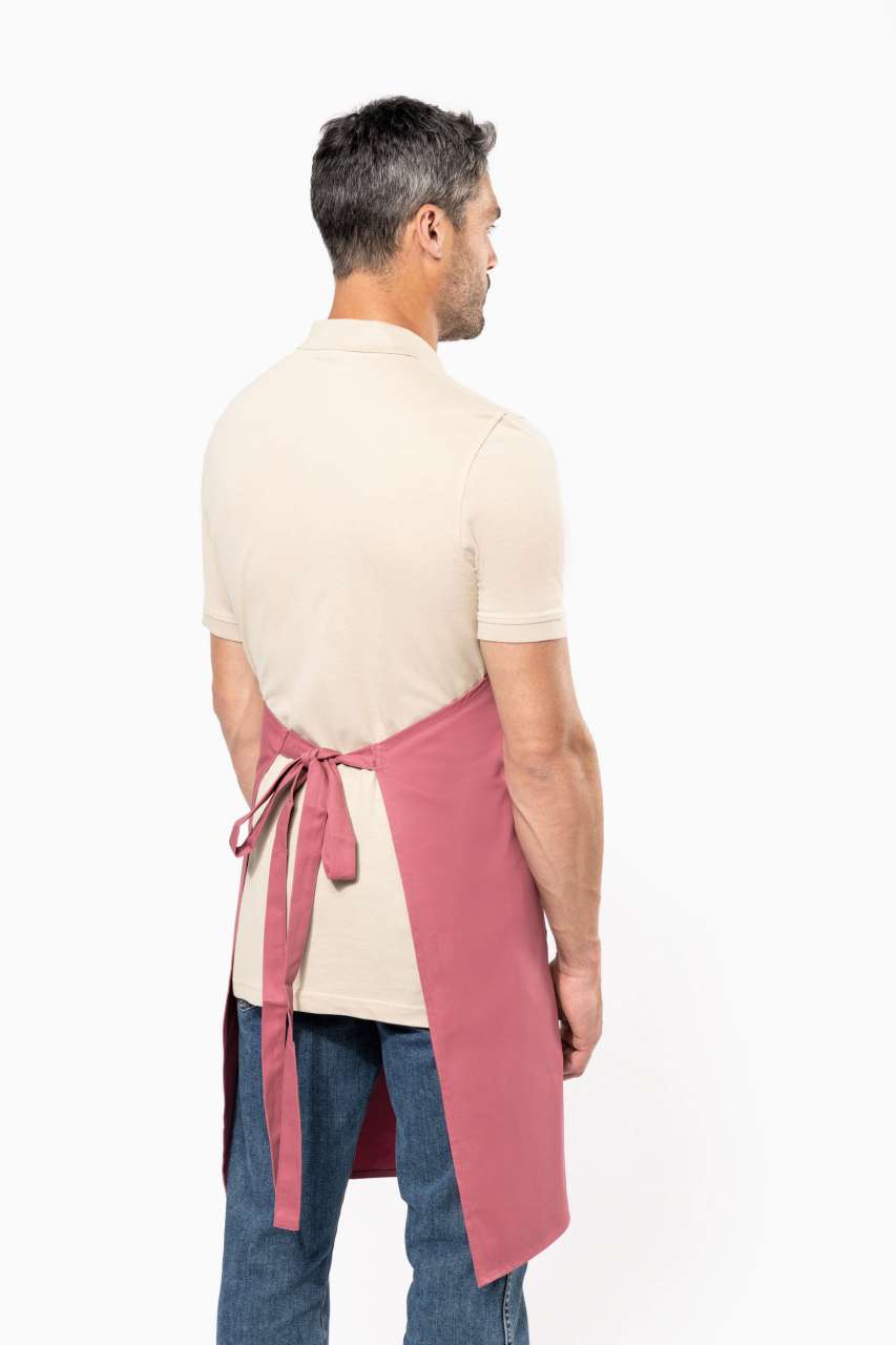 COTTON APRON WITH POCKET - Angora - Additional