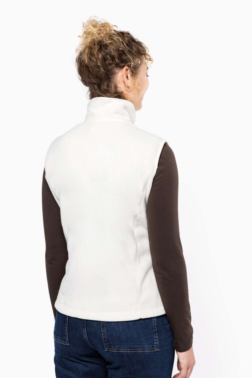 MELODIE - LADIES' MICROFLEECE GILET - Ash Heather - Additional