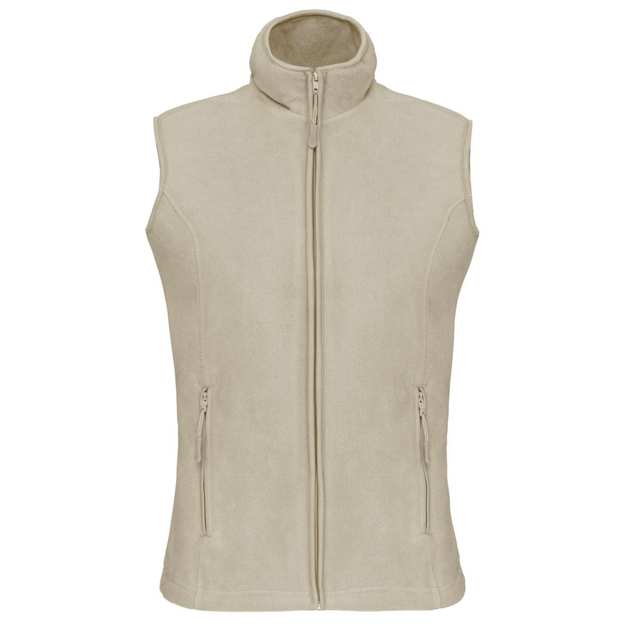 MELODIE - LADIES' MICROFLEECE GILET - Beige - Main