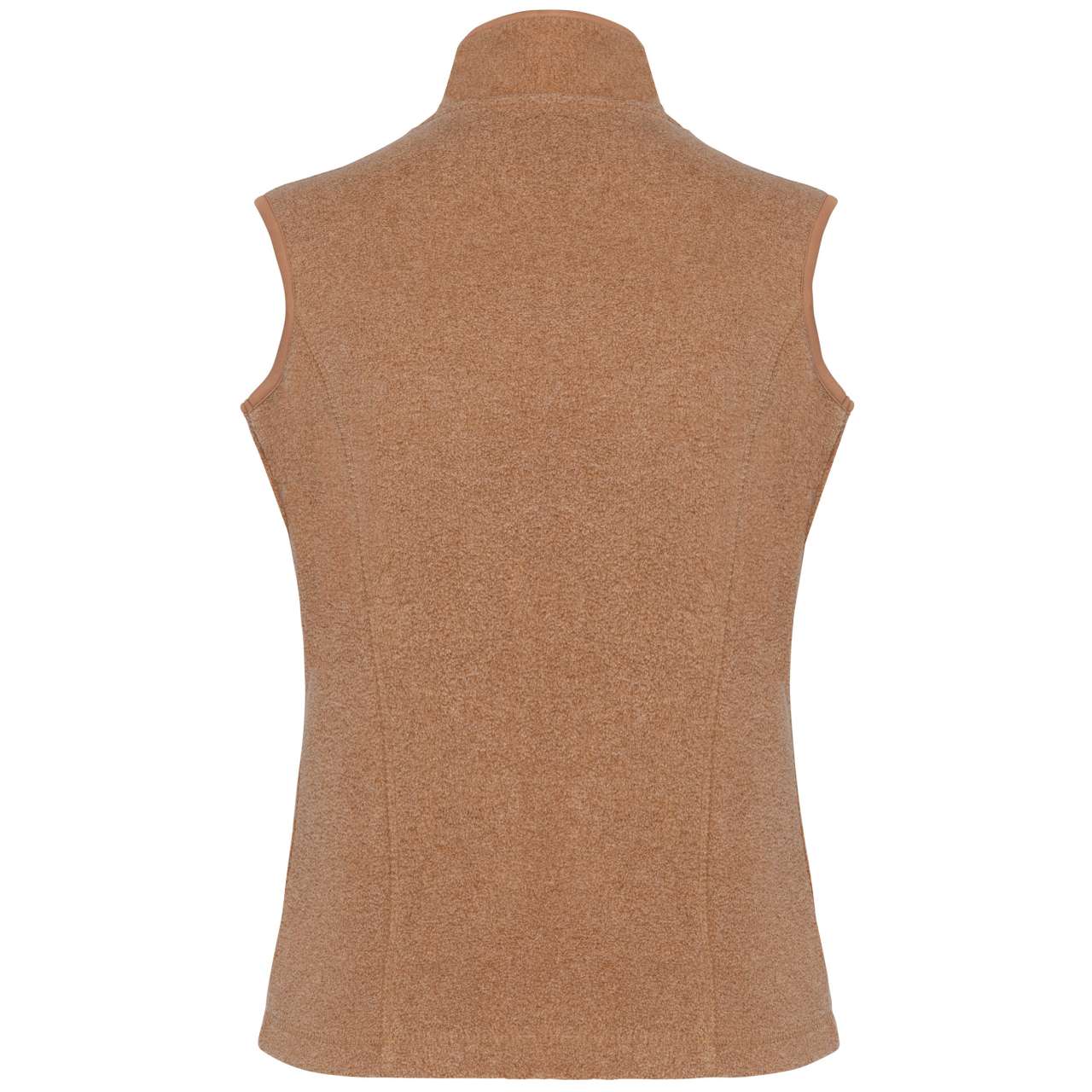 MELODIE - LADIES' MICROFLEECE GILET - Camel Heather - Additional