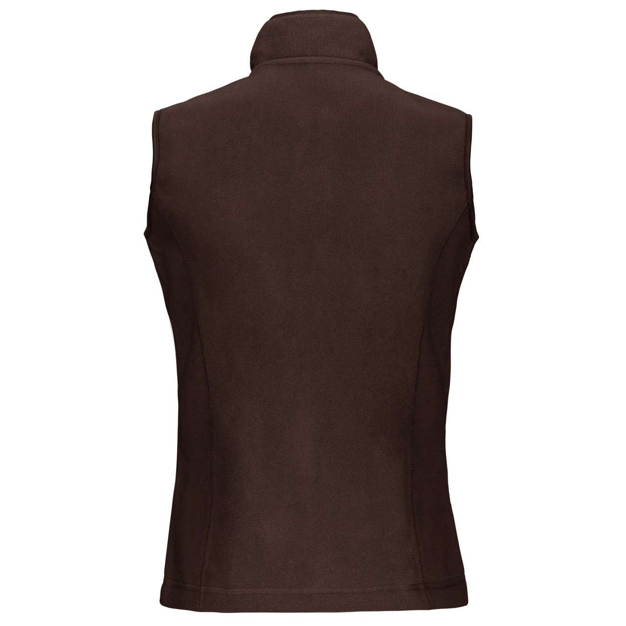 MELODIE - LADIES' MICROFLEECE GILET - Chocolate - Additional