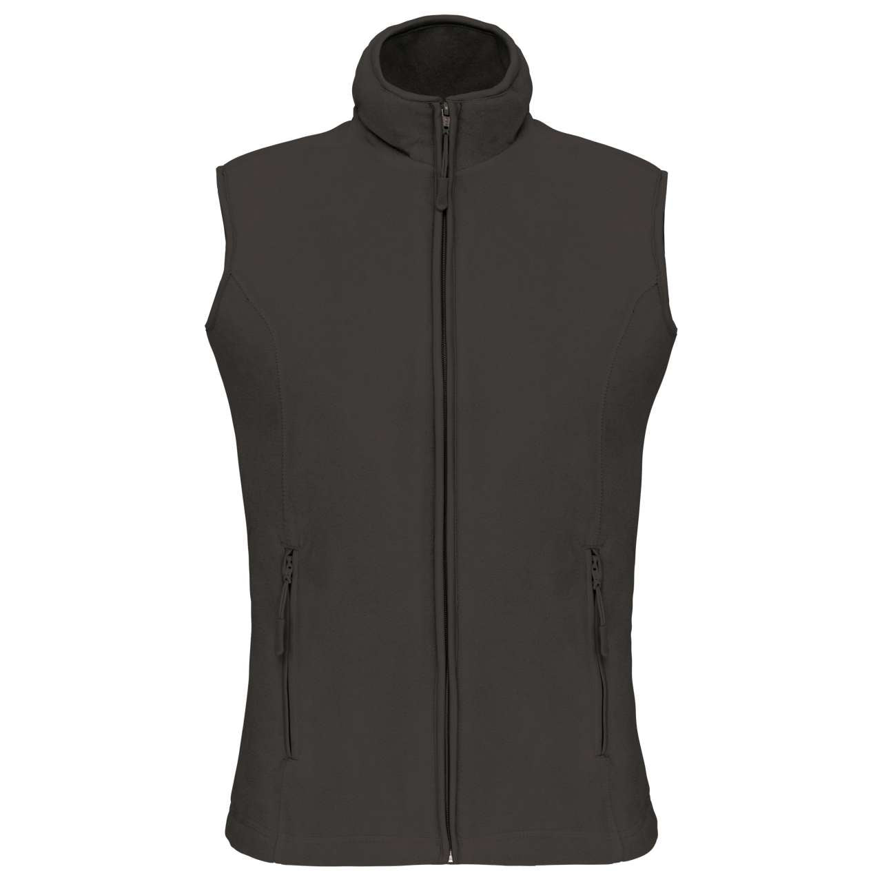 MELODIE - LADIES' MICROFLEECE GILET - Dark Grey - Main
