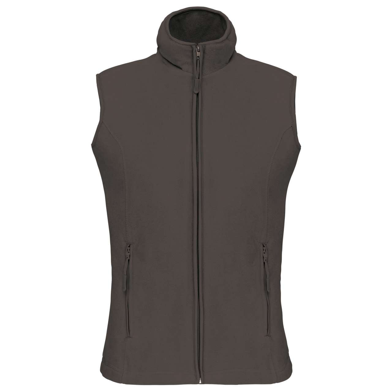 MELODIE - LADIES' MICROFLEECE GILET - Green Olive - Main
