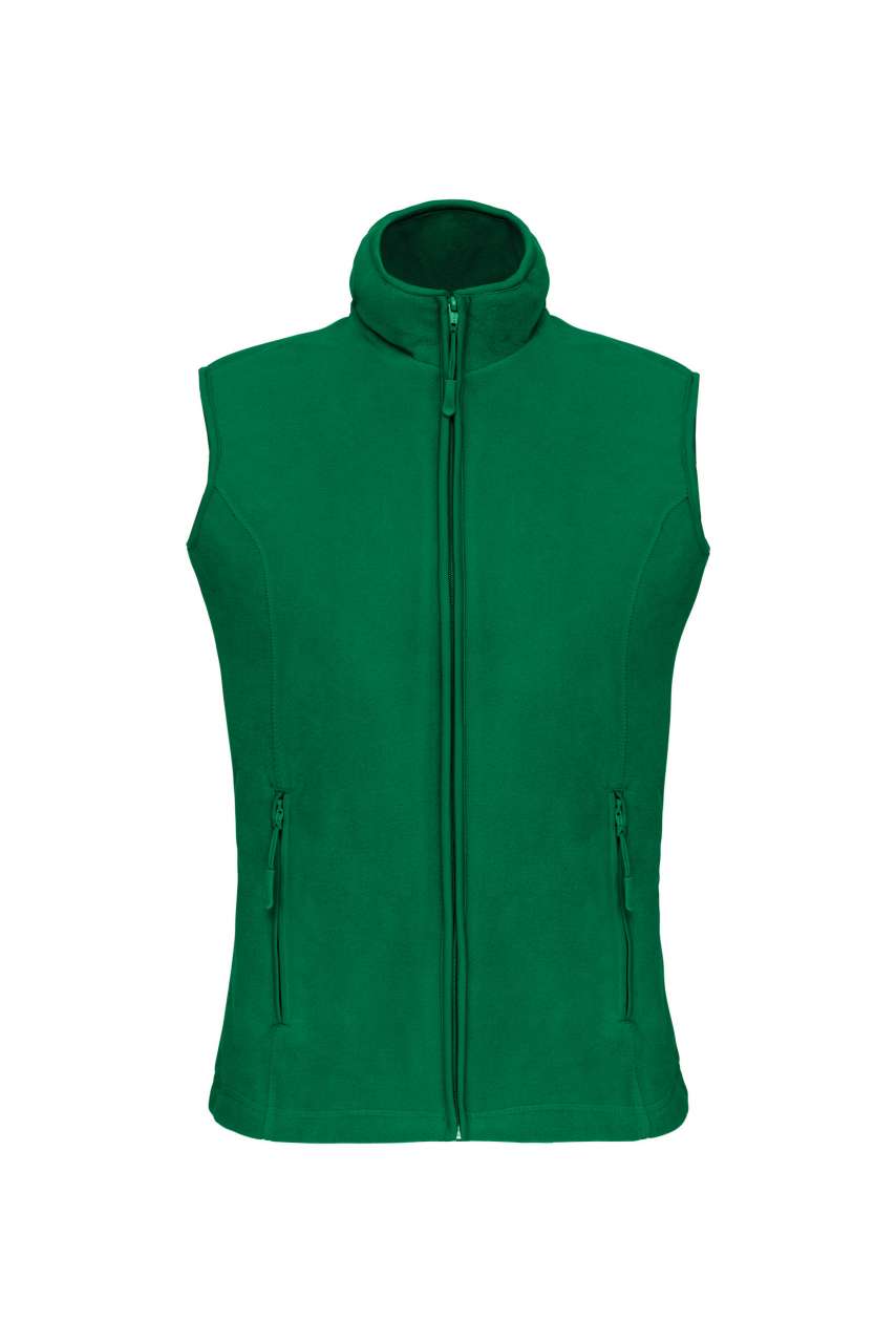 MELODIE - LADIES' MICROFLEECE GILET - Kelly Green - Main