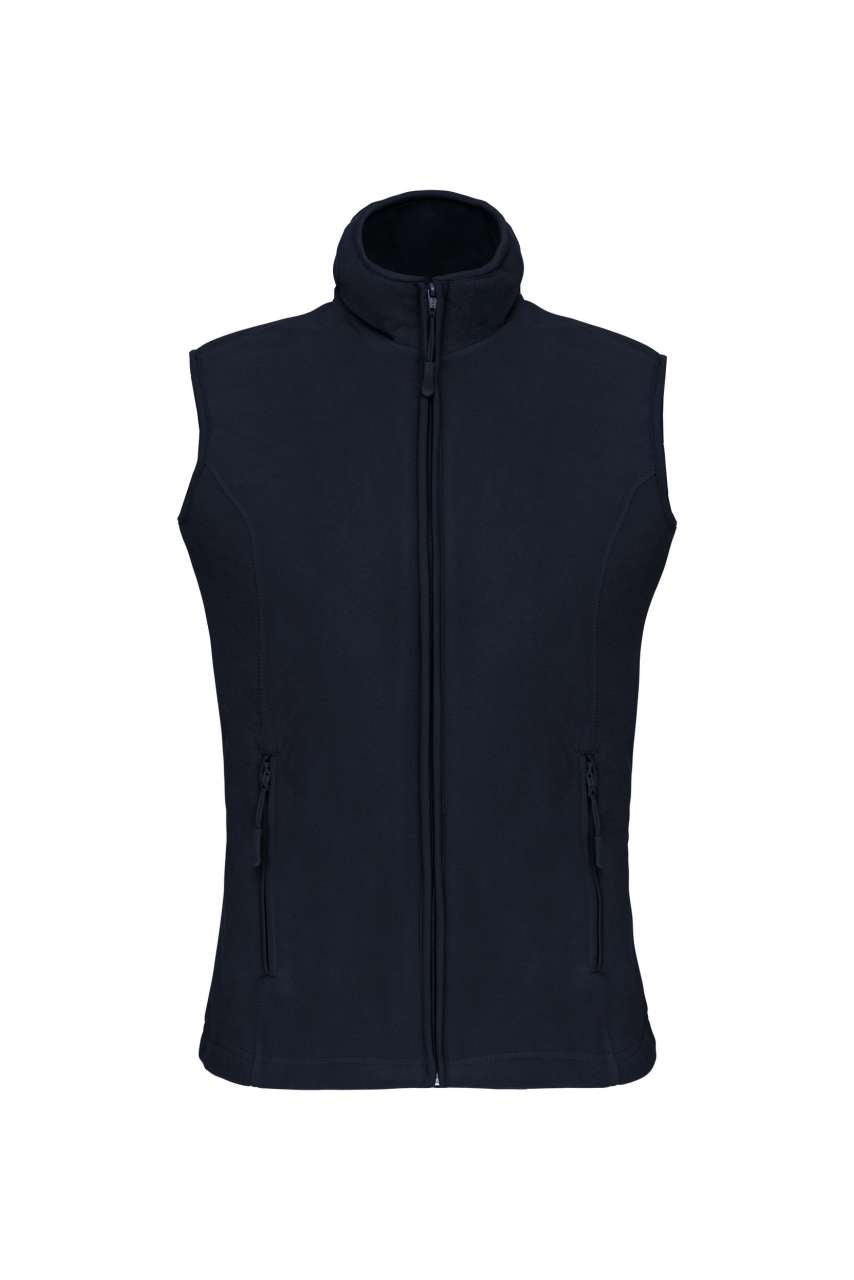 MELODIE - LADIES' MICROFLEECE GILET - Navy - Main
