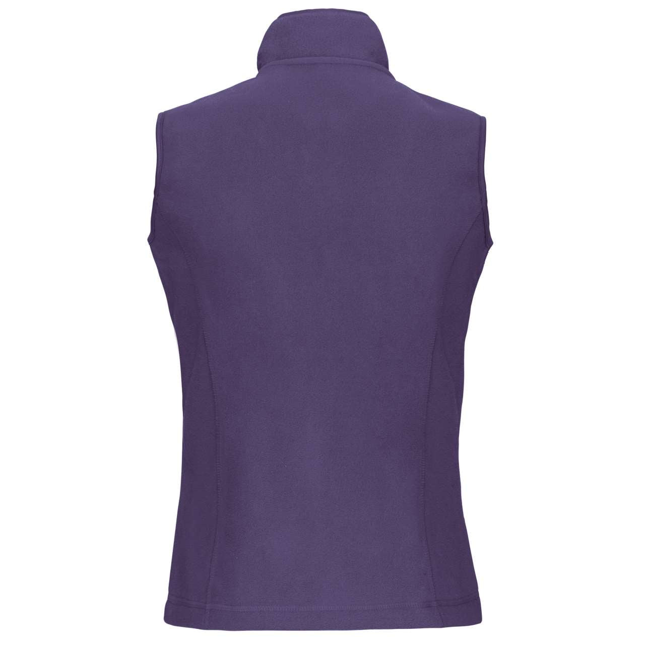 MELODIE - LADIES' MICROFLEECE GILET - Purple - Additional