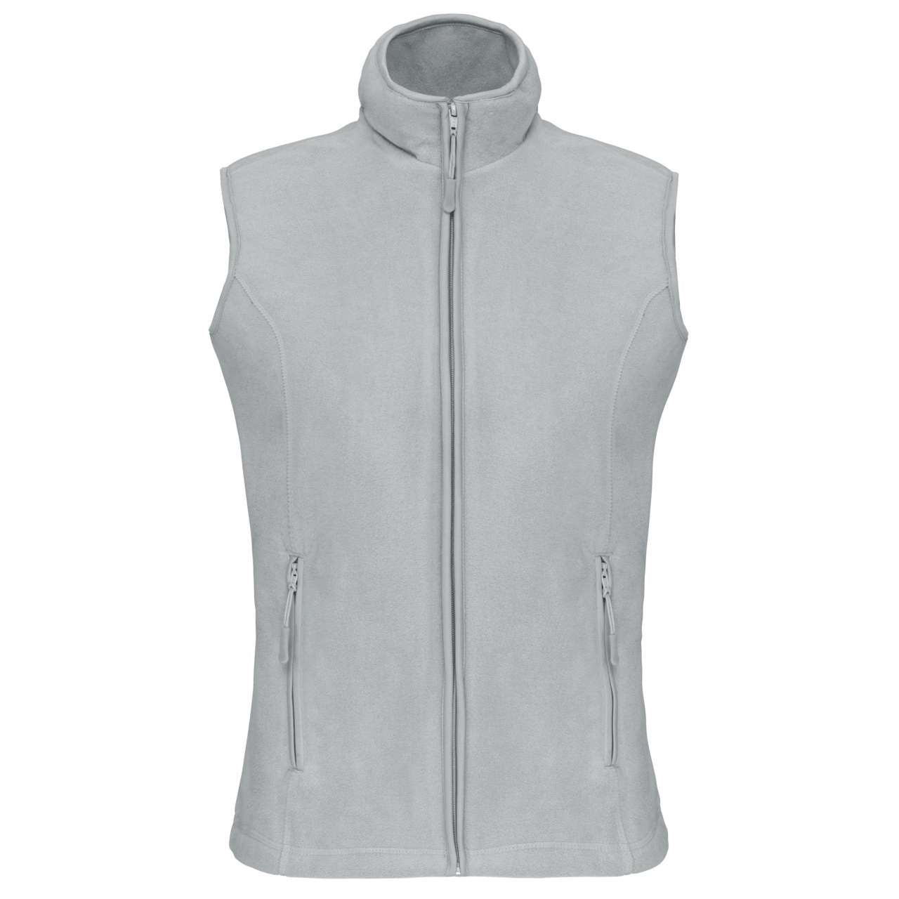 MELODIE - LADIES' MICROFLEECE GILET - Snow Grey - Main