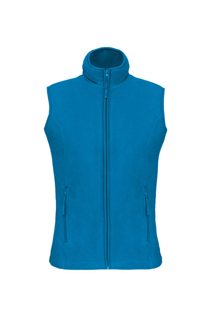 MELODIE - LADIES' MICROFLEECE GILET - Tropical Blue - Main