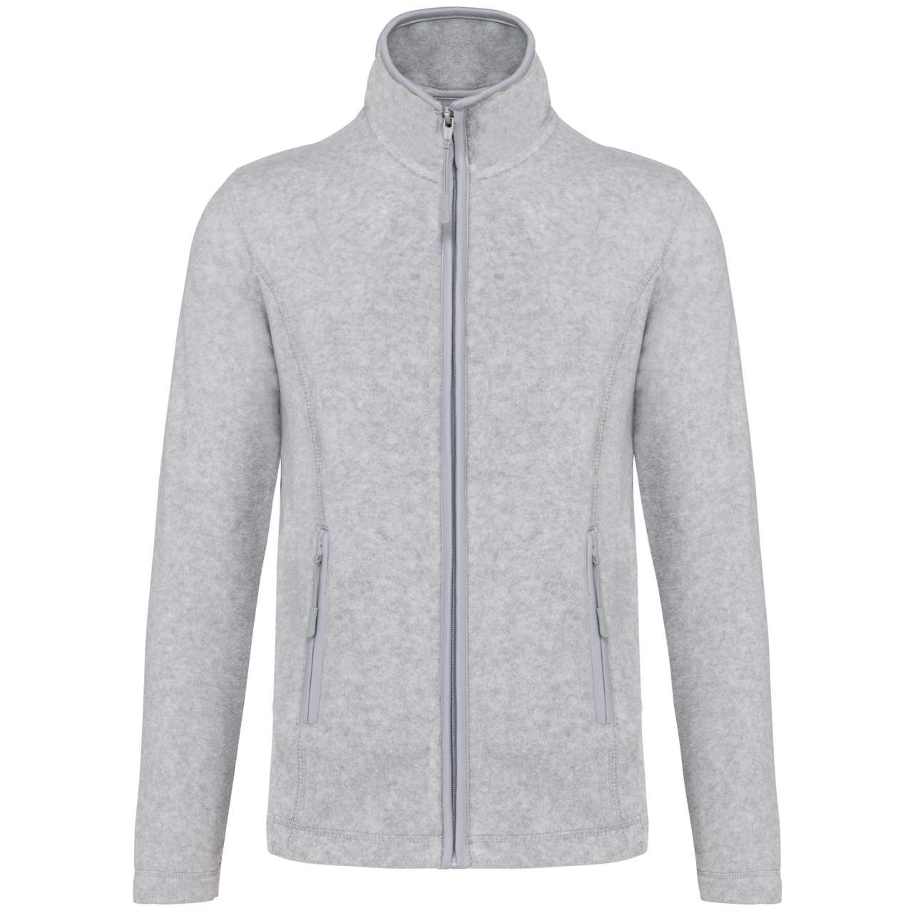 MAUREEN - LADIES' FULL ZIP MICROFLEECE JACKET - Ash Heather - Main