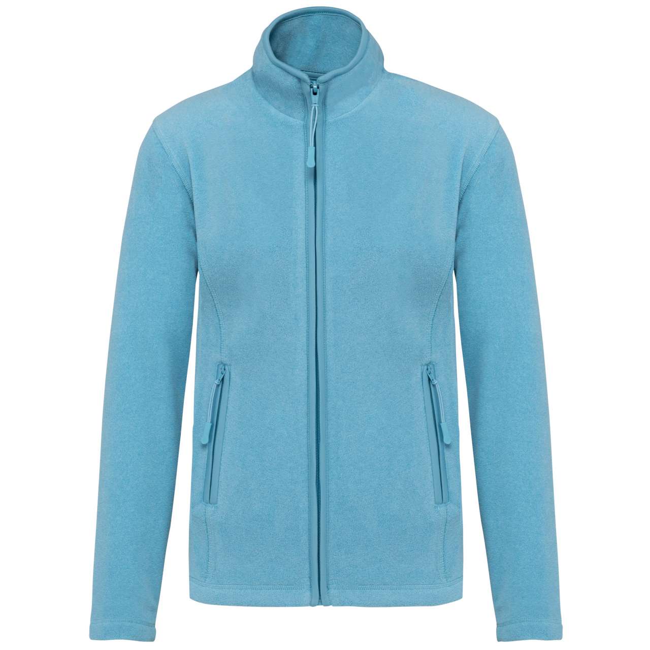 MAUREEN - LADIES' FULL ZIP MICROFLEECE JACKET - Cloudy Blue Heather - Main