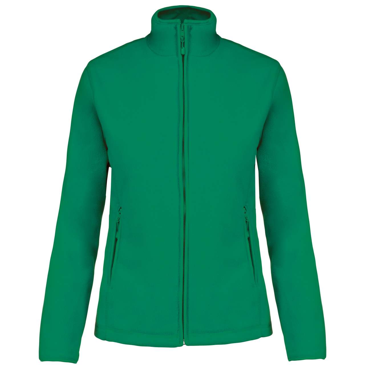 MAUREEN - LADIES' FULL ZIP MICROFLEECE JACKET - Kelly Green - Main