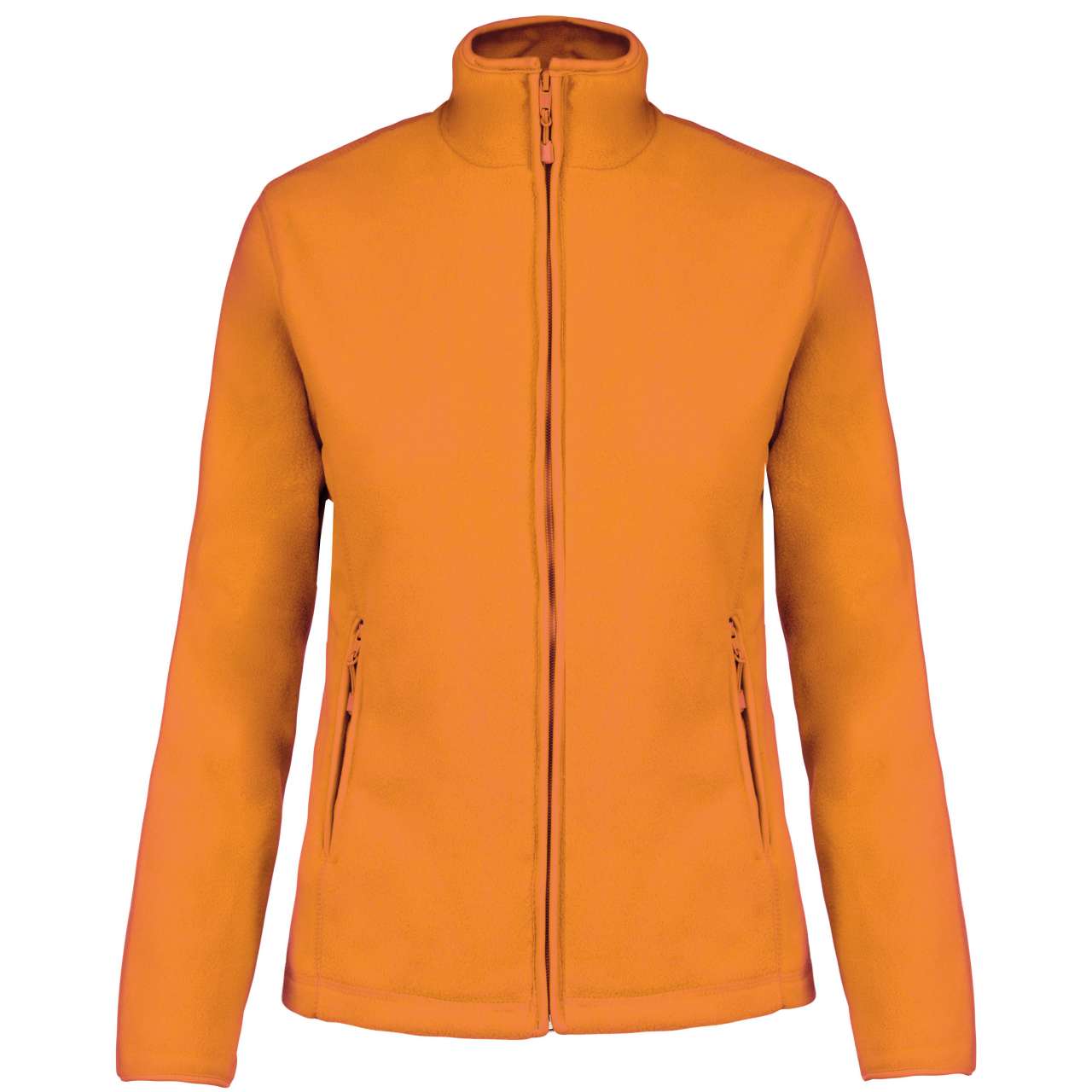 MAUREEN - LADIES' FULL ZIP MICROFLEECE JACKET - Orange - Main