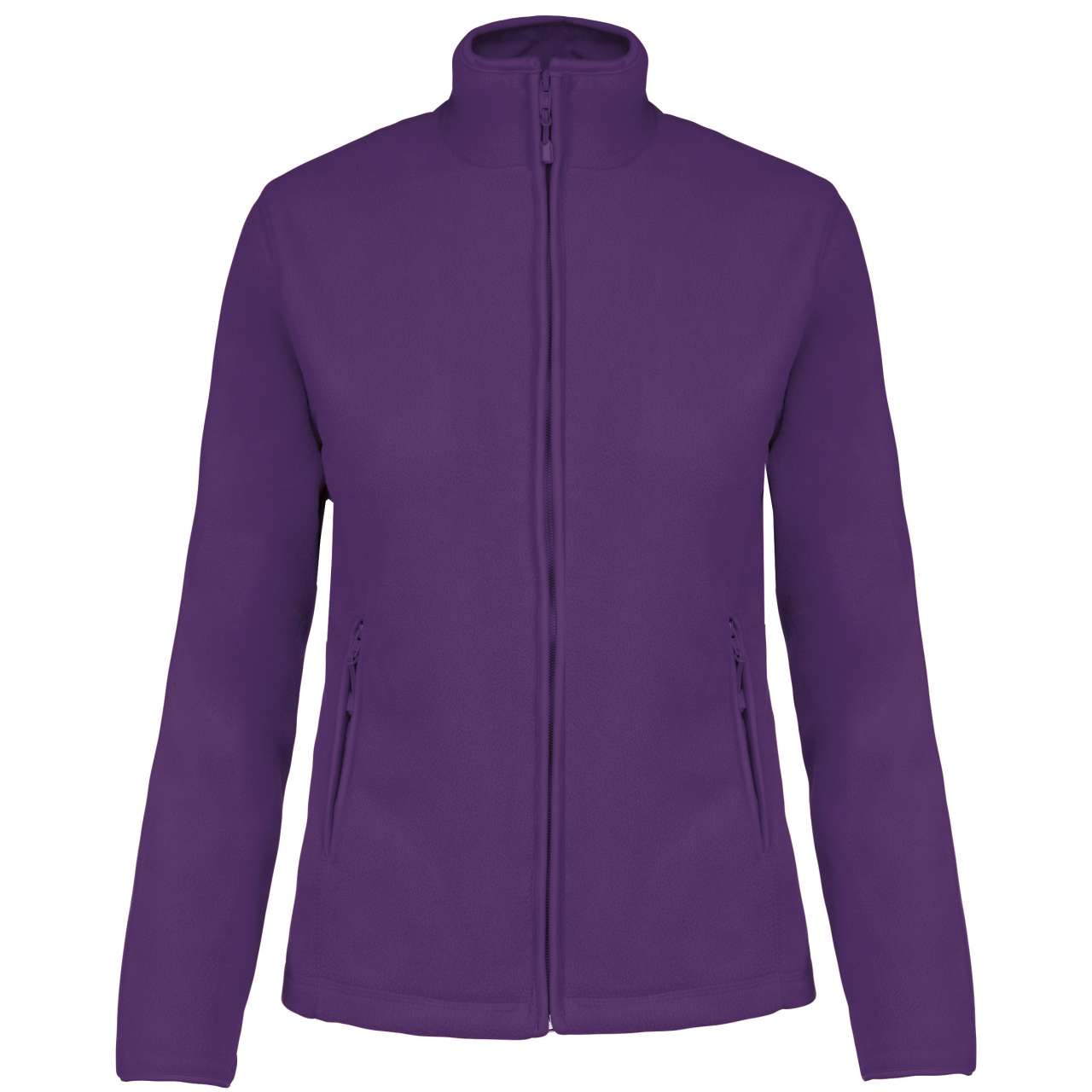 MAUREEN - LADIES' FULL ZIP MICROFLEECE JACKET - Purple - Main