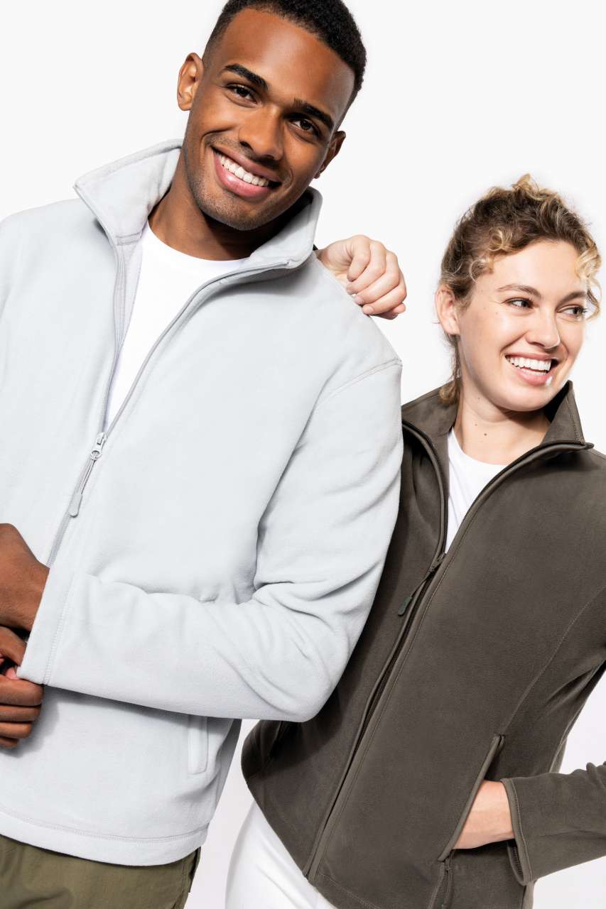 FALCO - FULL ZIP MICROFLEECE JACKET - Camel Heather - Additional