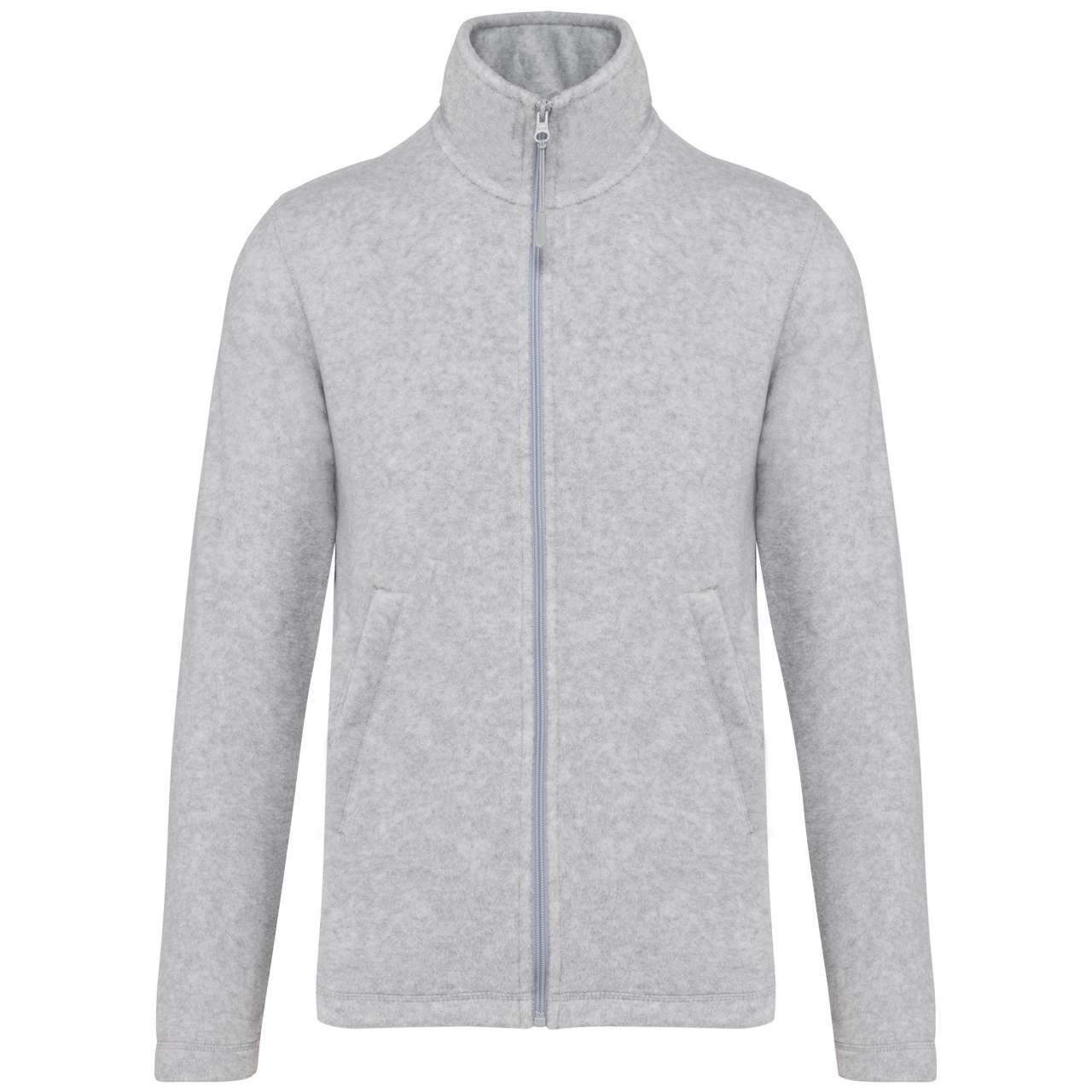 FALCO - FULL ZIP MICROFLEECE JACKET - Ash Heather - Main