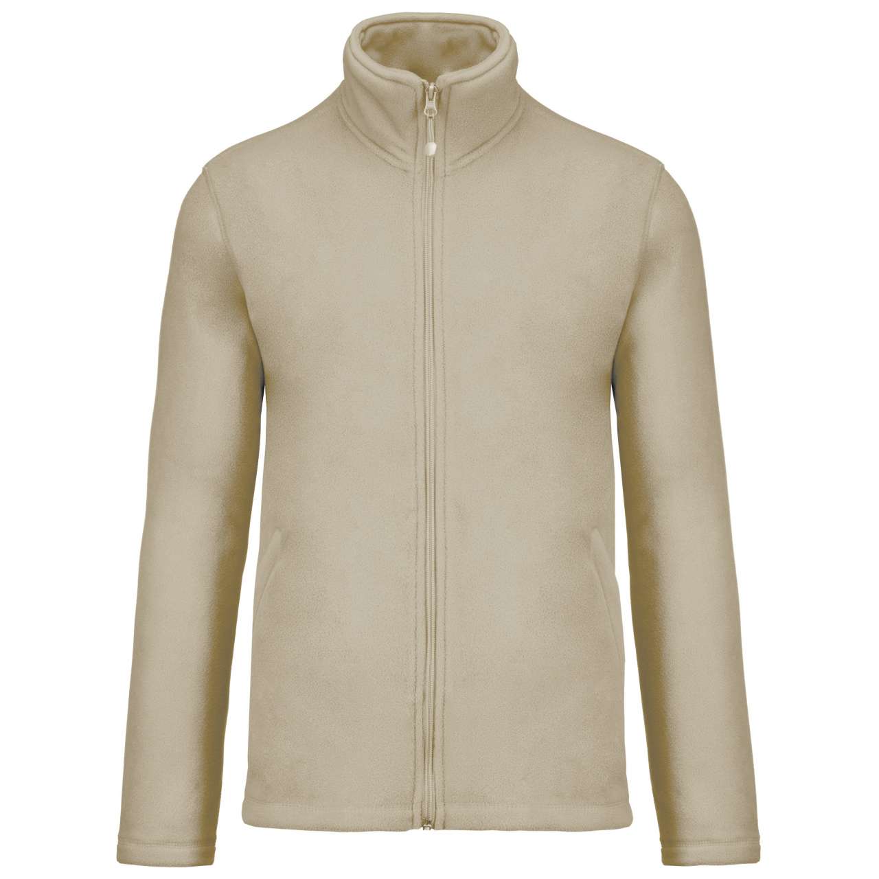 FALCO - FULL ZIP MICROFLEECE JACKET - Beige - Main