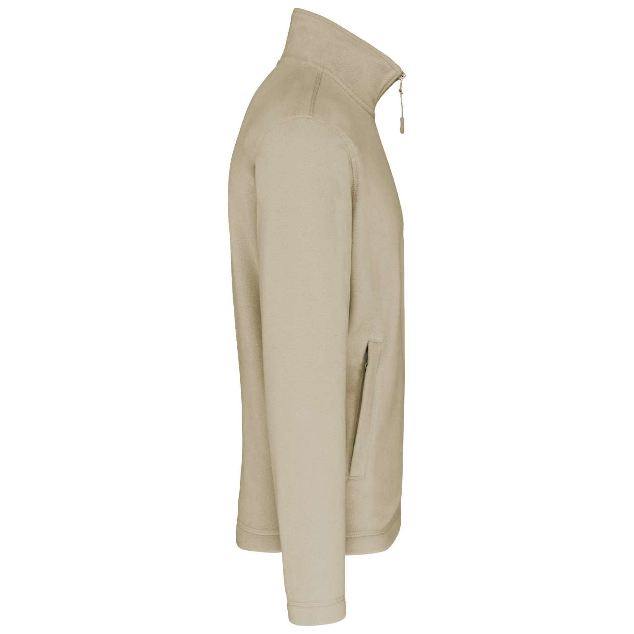 FALCO - FULL ZIP MICROFLEECE JACKET - Beige - Additional