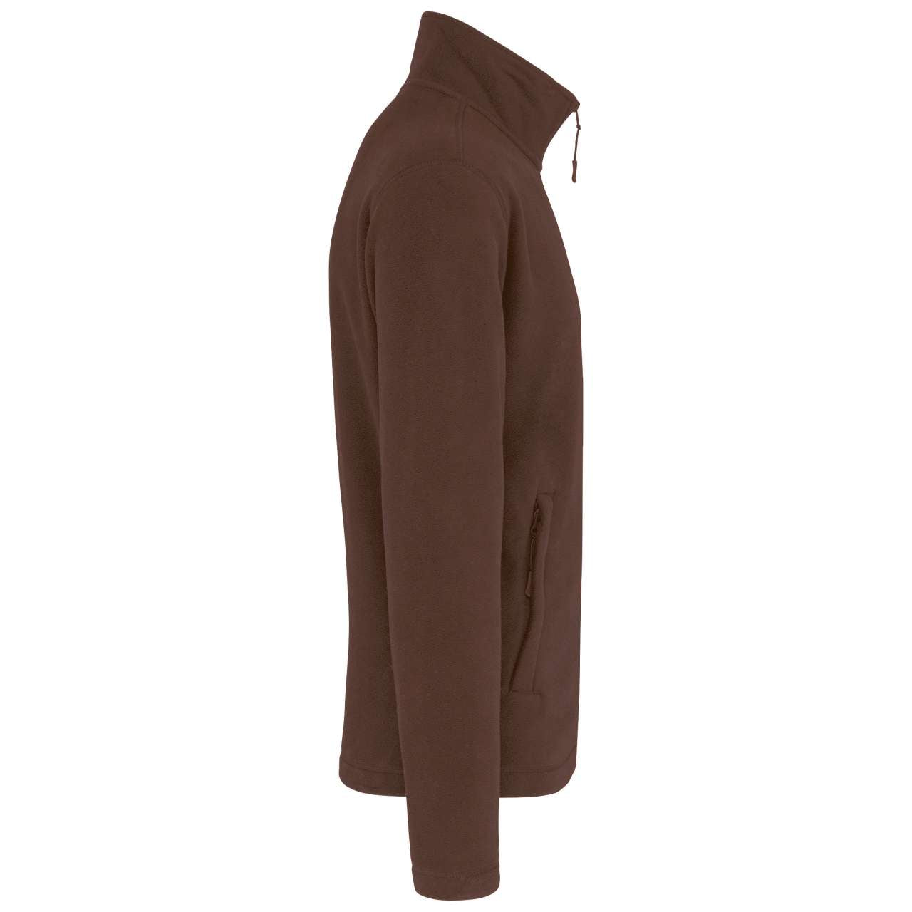 FALCO - FULL ZIP MICROFLEECE JACKET - Chocolate - Additional