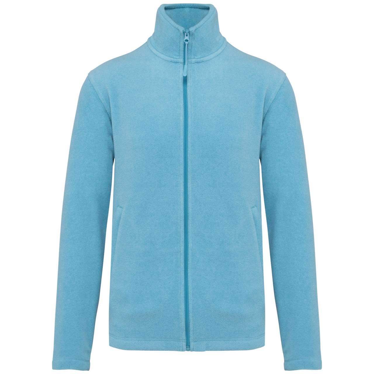 FALCO - FULL ZIP MICROFLEECE JACKET - Cloudy Blue Heather - Main