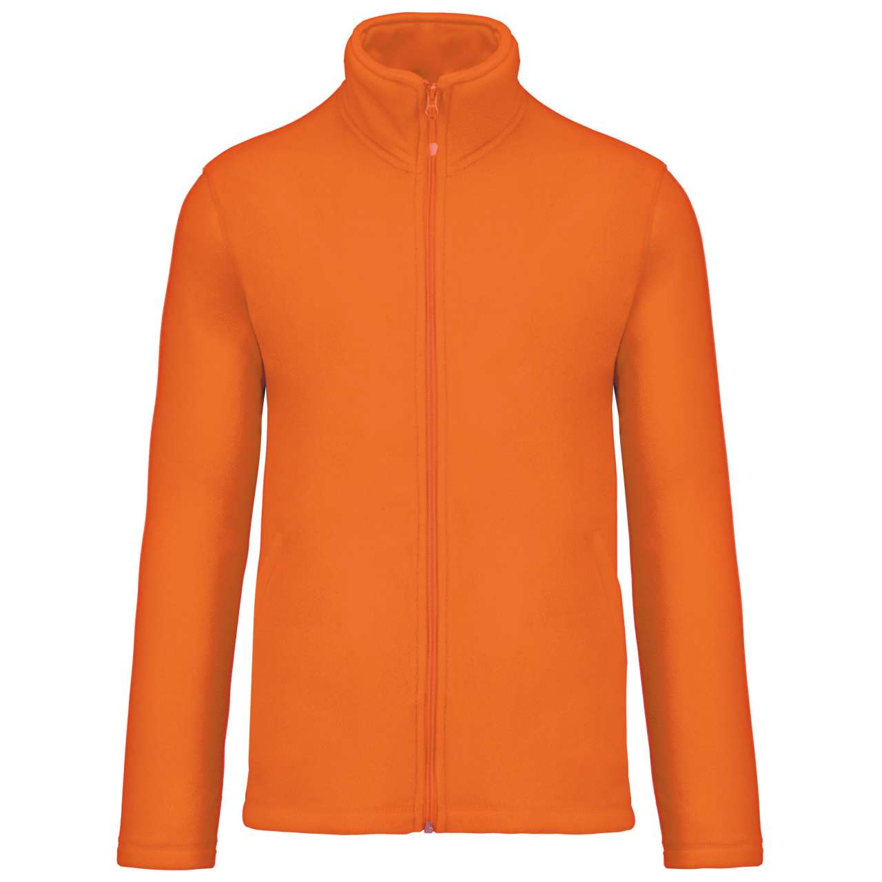 FALCO - FULL ZIP MICROFLEECE JACKET - Fluorescent Orange - Main