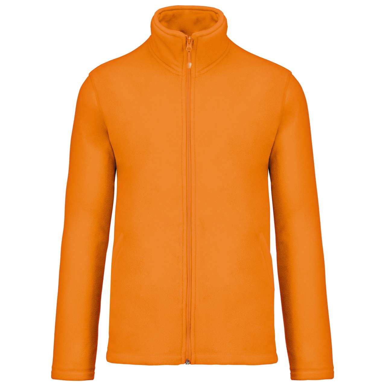 FALCO - FULL ZIP MICROFLEECE JACKET - Orange - Main