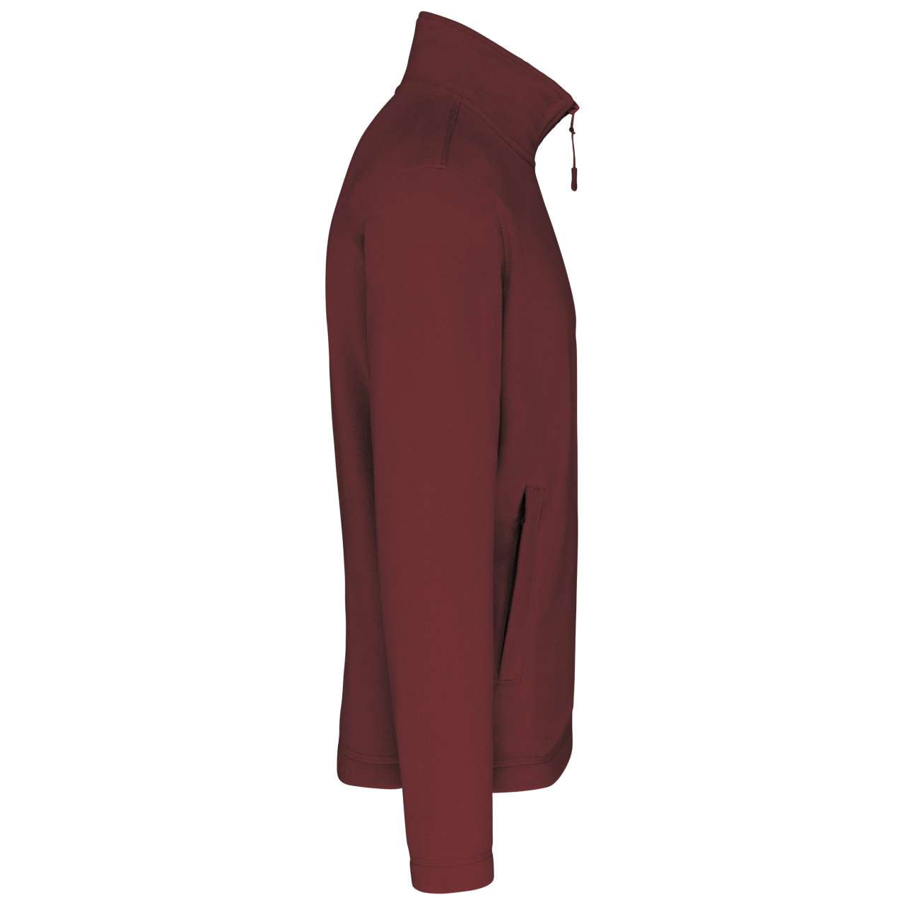 FALCO - FULL ZIP MICROFLEECE JACKET - Wine - Additional