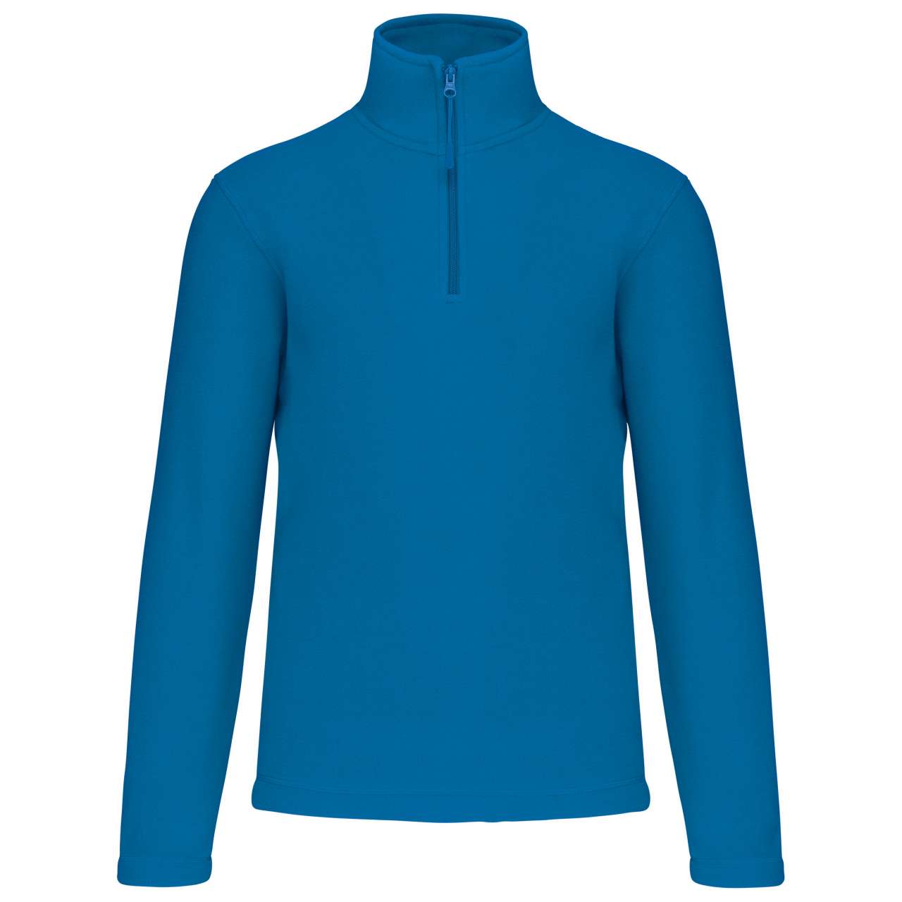 ENZO - ZIP NECK MICROFLEECE JACKET - Tropical Blue - Main