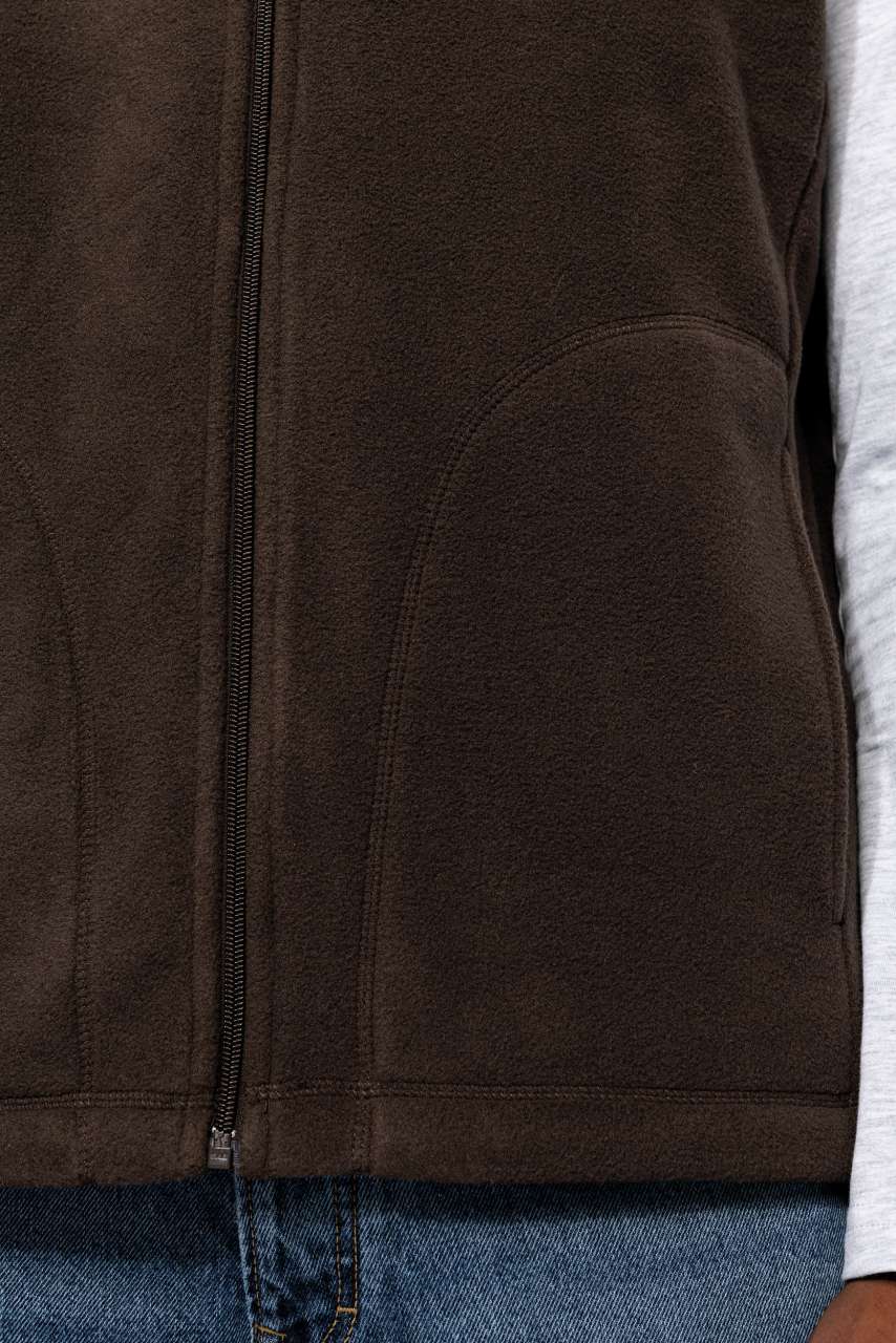 LUCA - MEN'S MICROFLEECE GILET - Ash Heather - Additional
