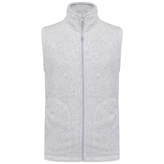 LUCA - MEN'S MICROFLEECE GILET - Ash Heather - Main