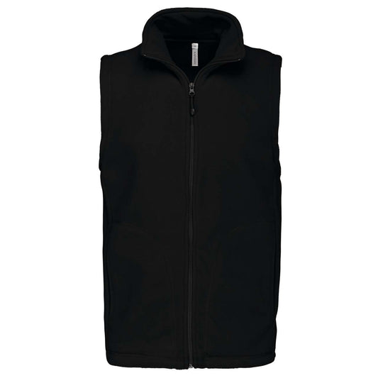 LUCA - MEN'S MICROFLEECE GILET - Black - Main