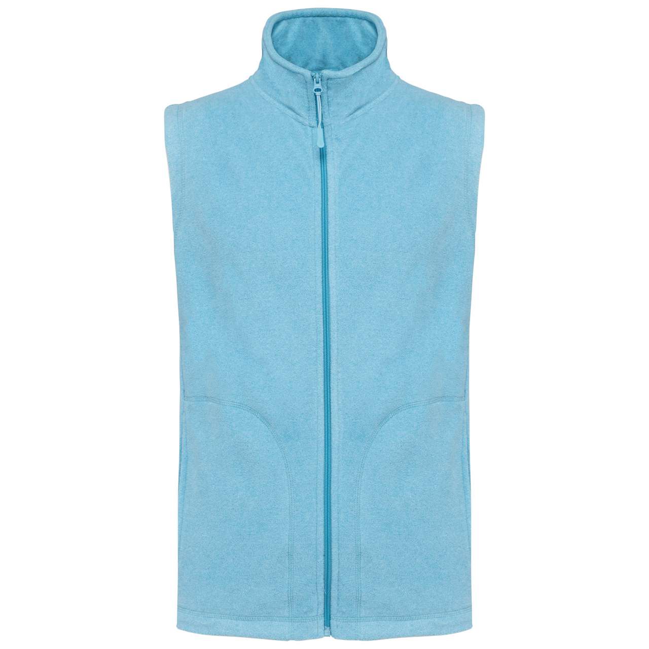 LUCA - MEN'S MICROFLEECE GILET - Cloudy Blue Heather - Main