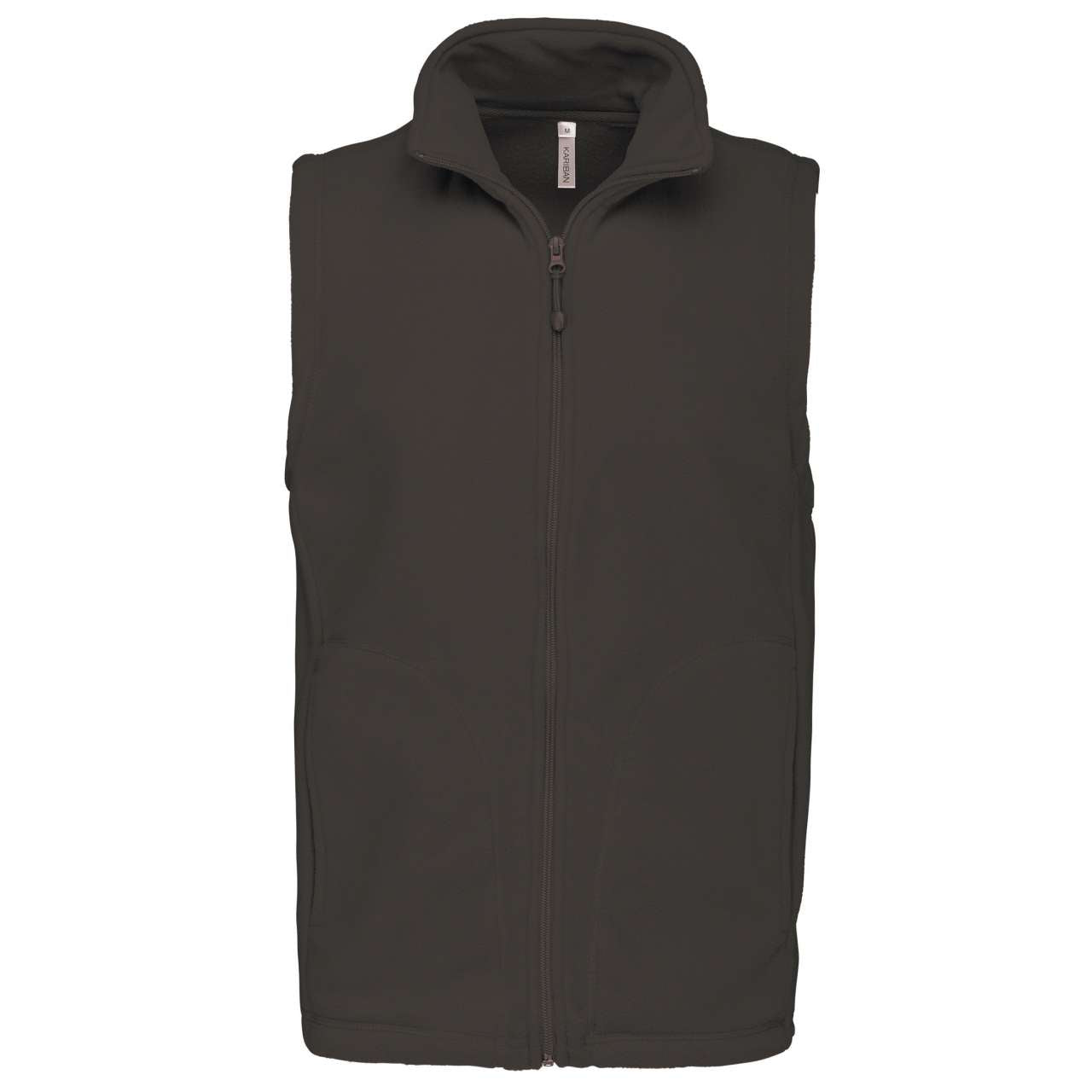 LUCA - MEN'S MICROFLEECE GILET - Dark Grey - Main