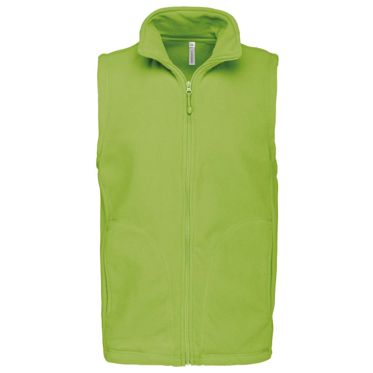 LUCA - MEN'S MICROFLEECE GILET - Lime - Main